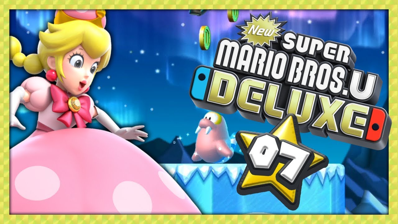 NEW SUPER MARIO BROS U DELUXE #7 - BATAILLE DE BOULES DE NEIGE AVEC DES MORSES ?