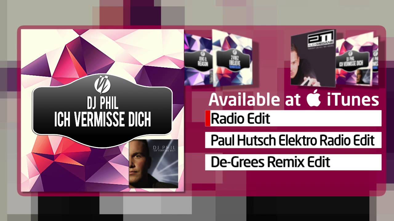 DJ Phil - Ich Vermisse Dich (Radio Edit)