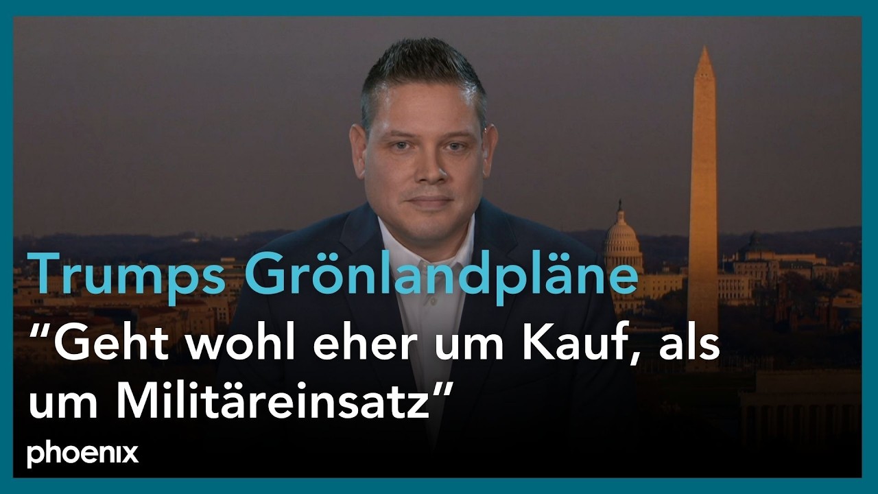 Jan Oppel (ARD-Korrespondent) zu Trumps Zoll- und Grönlandplänen | 19.01.26