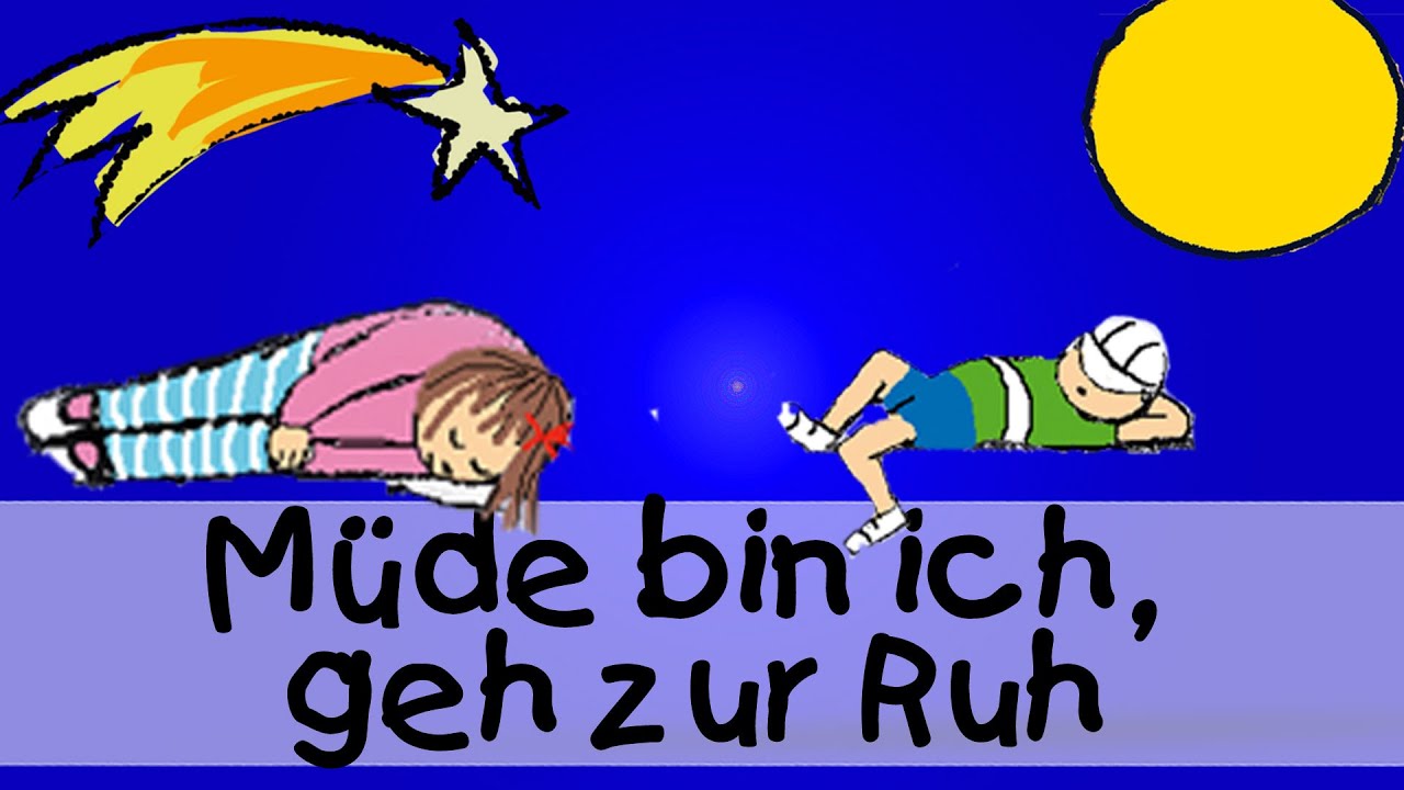 Müde bin ich, geh zur Ruh - Die besten Schlaflieder für Kinder || Kinderlieder