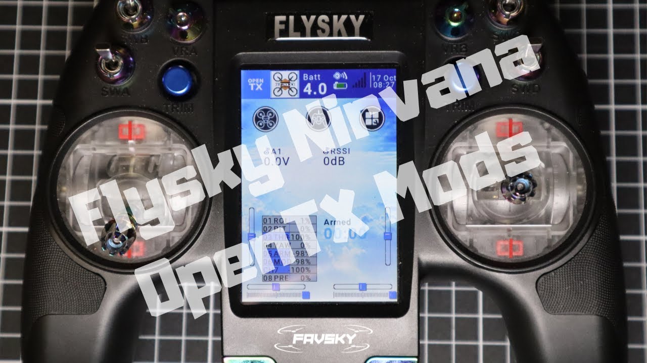 Flysky Nirvana OpenTX mods