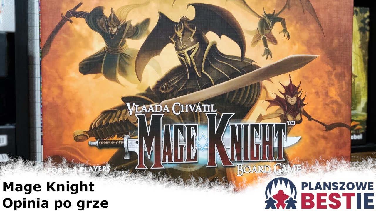Planszowe Bestie #88 - Mage Knight (Podsumowanie rozgrywki i opinia o grze) - 14.08.2022