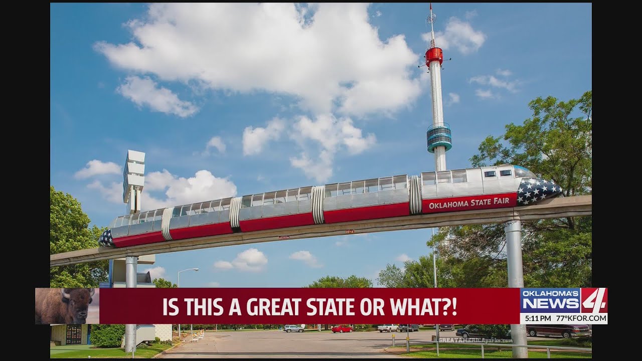 One Oklahoma State Fair monorail engine survives in a rural Canadian County backyard