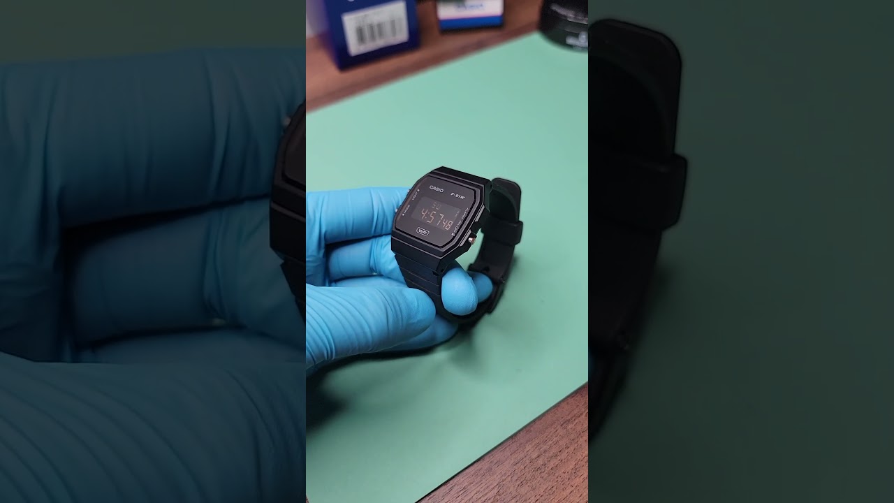 Casio F91w Mod - Stealth Bomber - Modatronic.com #watches #watchmaniac #digitalwatch #casio #budget