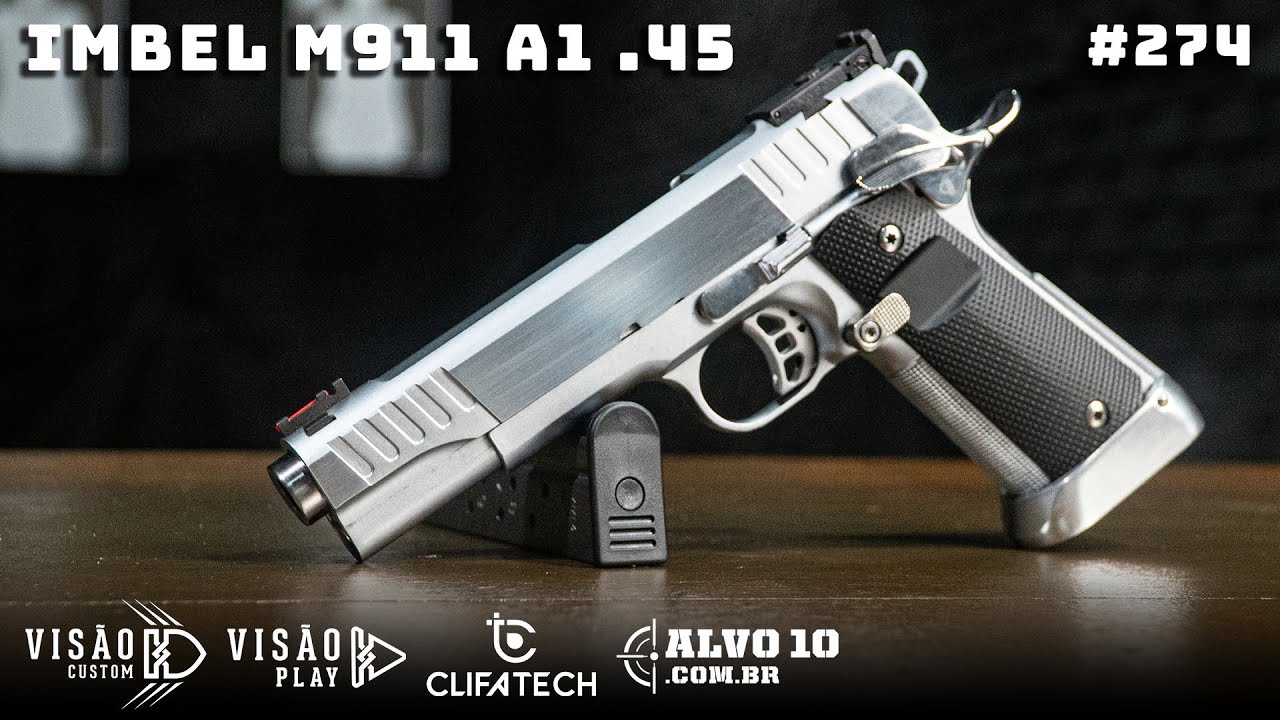 IMBEL M911 A1 .45 // REVIEW 274 // #visaocustom #visaoplay #review #imbel
