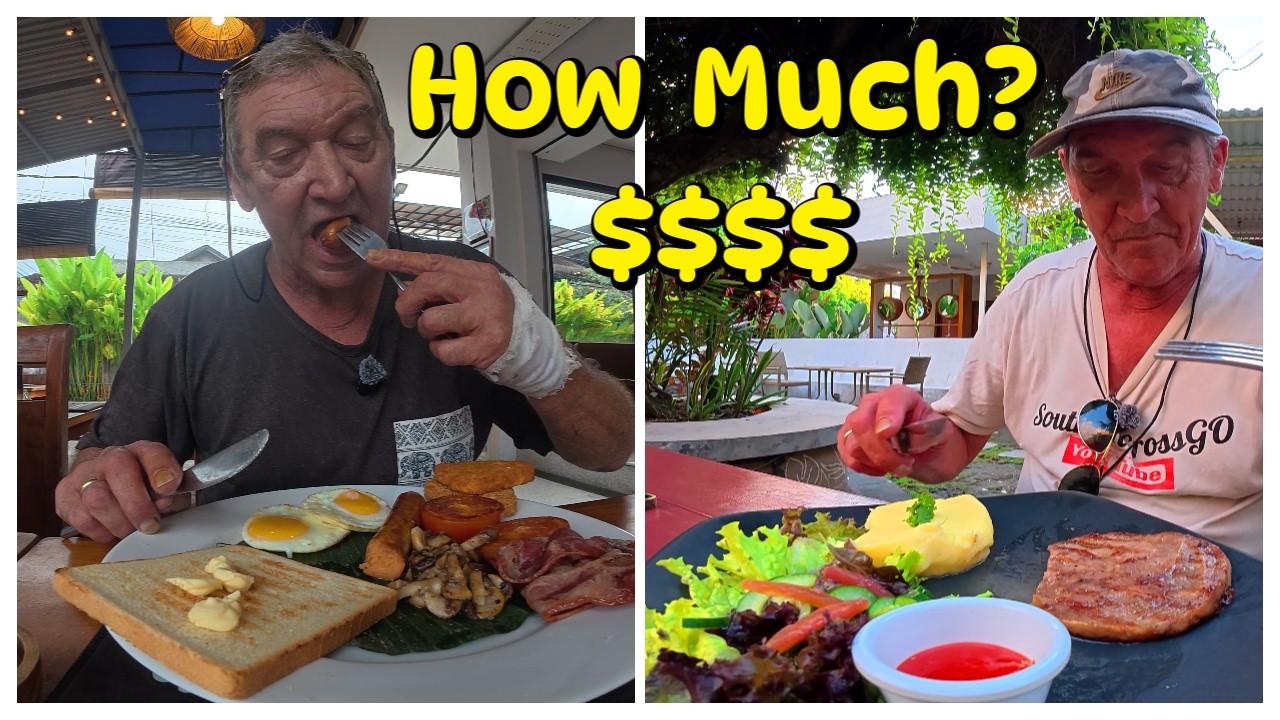  ✅️Whats it CO$T in BALI to EAT for 1 Day (Breaky, Lunch & Dinner) in Legian