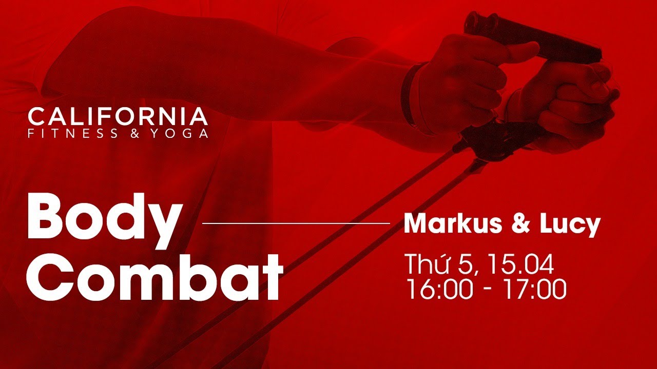 CALI GROUPX CLASS LIVE ⭕ BODYCOMBAT🕺⭕ WITH LUCY & MARKUS