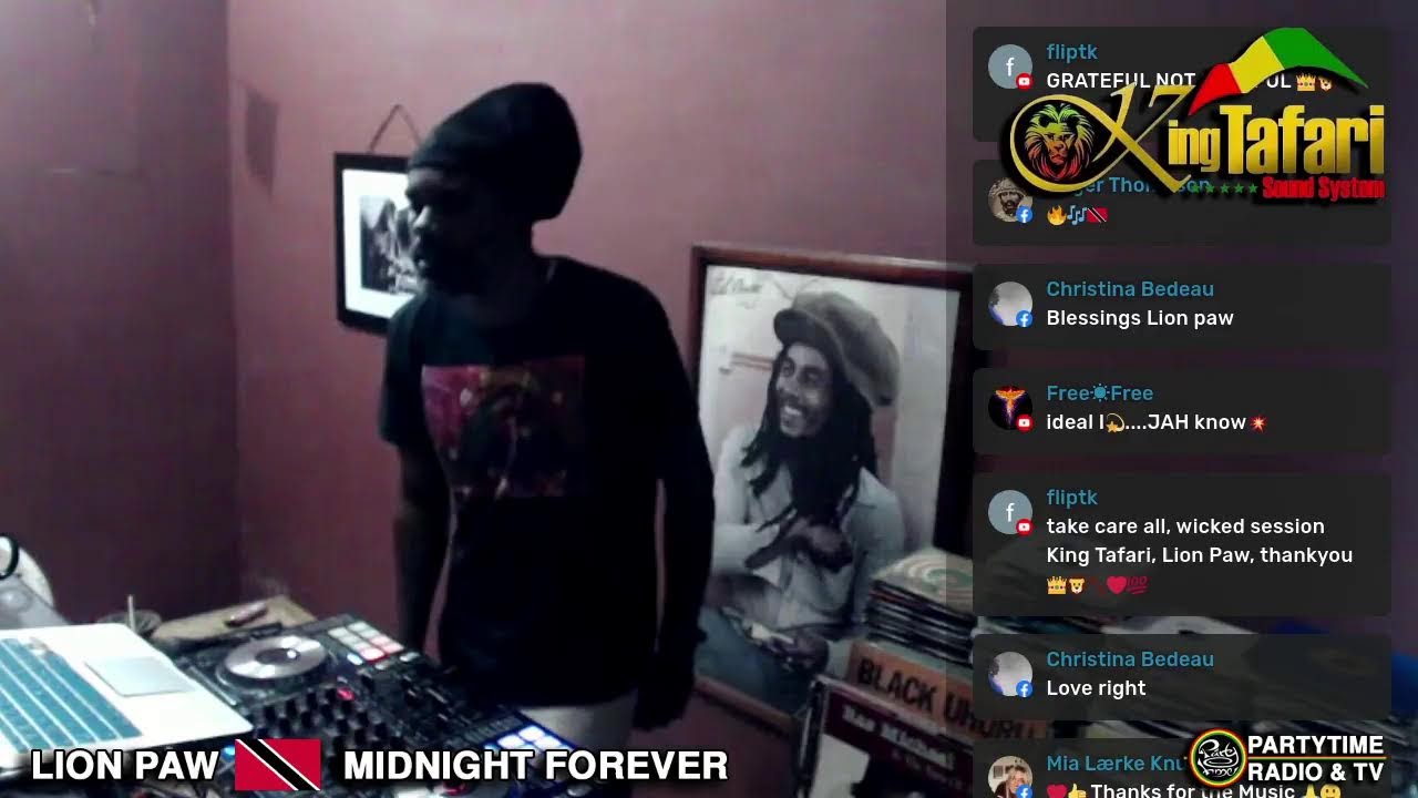 Midnite Forever Radio show with Lion Paw - 04 JUILLET 2023