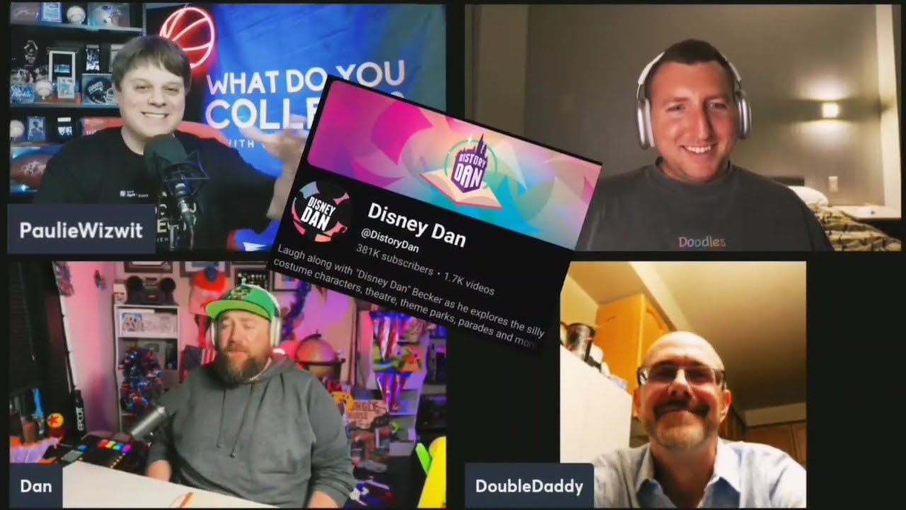 WhatDoYouCollect? Ep.8 Disney Pinnacle feat. @PaulieWizWit w/ Doodlifts, DisneyDan, & DoubleDaddyX!