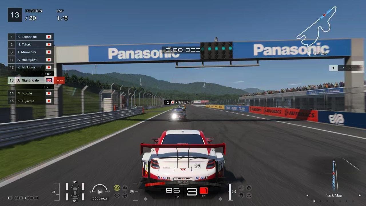 '08 #39 Denso Sard Lexus SC430 @Fuji - Gran Turismo 7