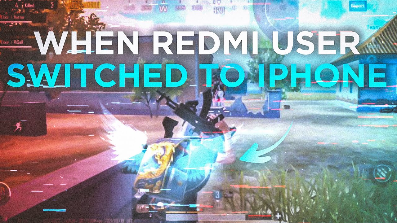 WHEN REDMI USER SWITCHED TO iPHONE | PUBG HIGHLIGHTS | DeBrA