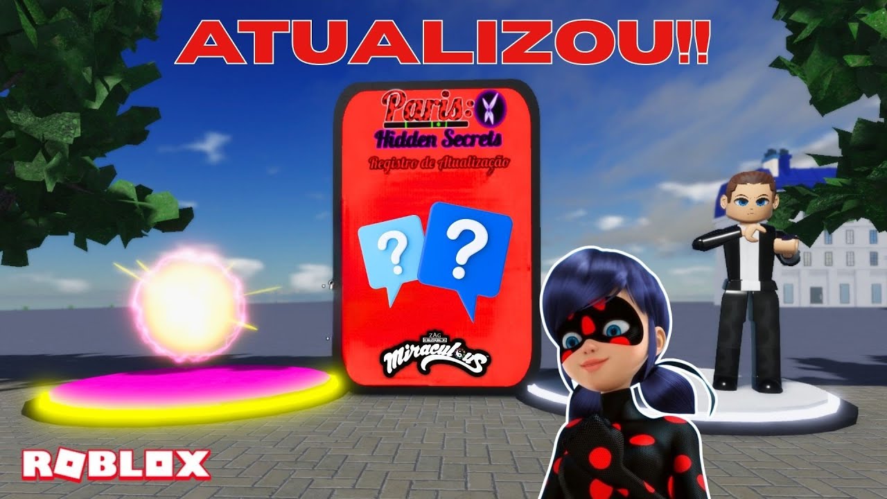 🎉 PARIS: HIDDEN SECRETS está CHEIO de COISAS NOVAS! - Roblox 😍