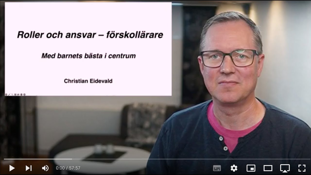 Roller och ansvar - Förskollärare