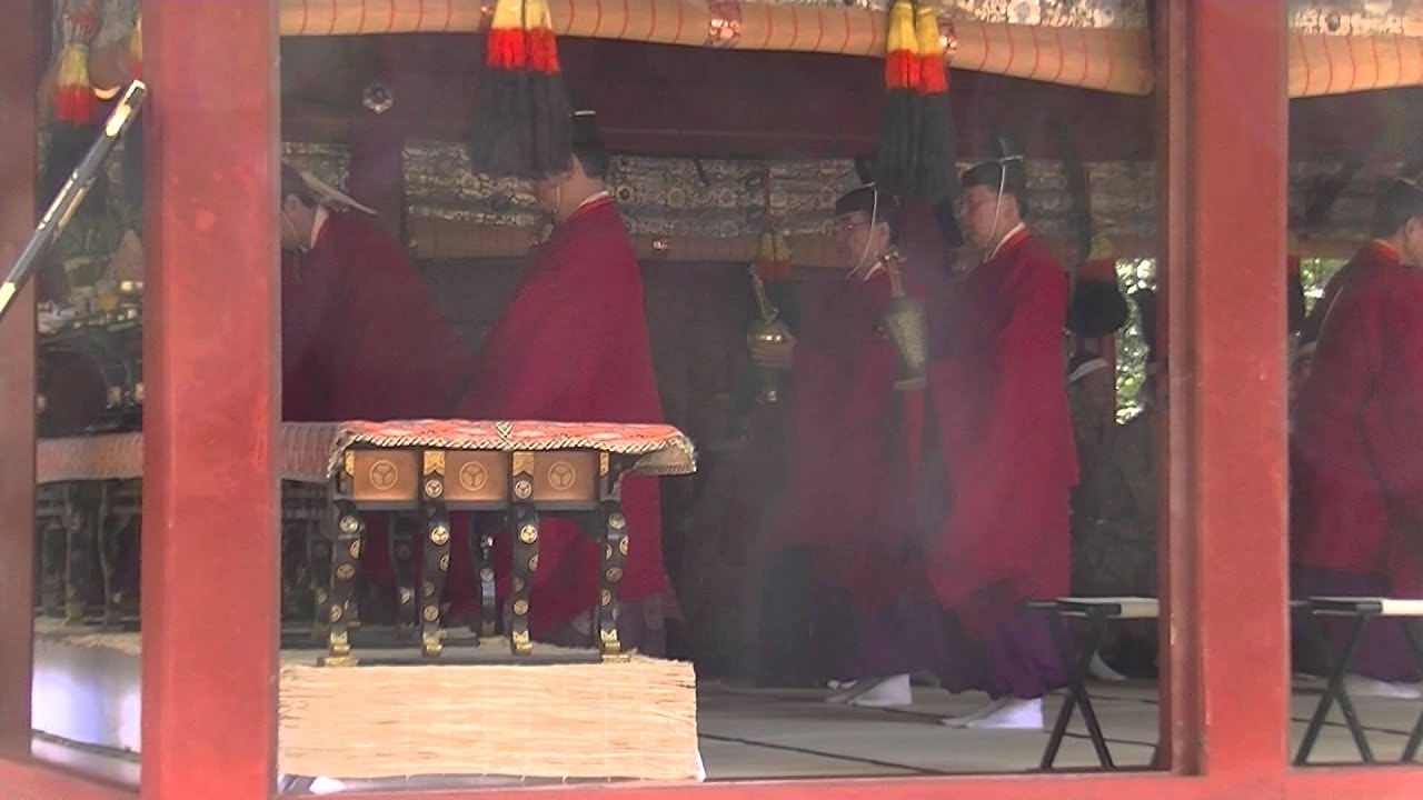 2014 日光東照宮秋季大祭　御旅所祭　三品立七五膳