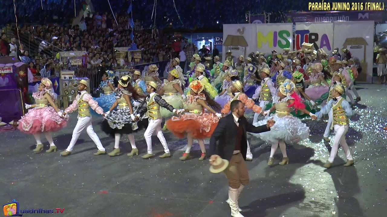 Quadrilha Mistura Gostosa (Paraíba Junino 2016 - Final)