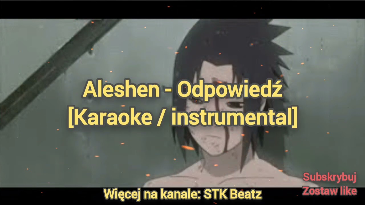 Aleshen - odpowiedź [KARAOKE/INSTRUMENTAL]