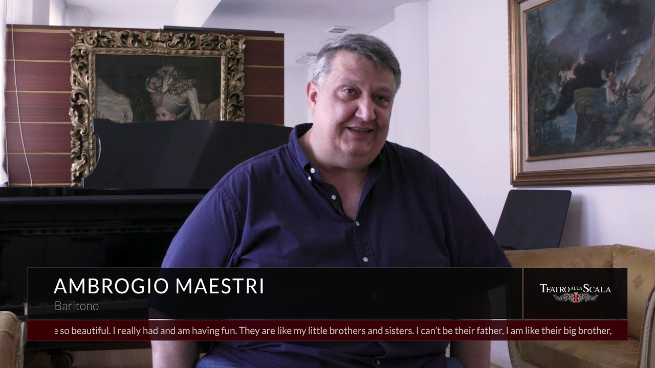 Gianni Schicchi - Intervista a / Interview with Ambrogio Maestri (Teatro alla Scala)