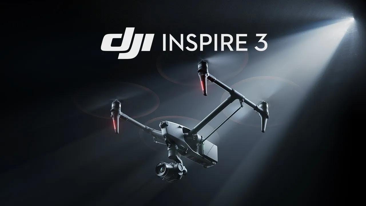 Представляем DJI Inspire 3 — кинодрон с полнокадровой системой съемки 8K
