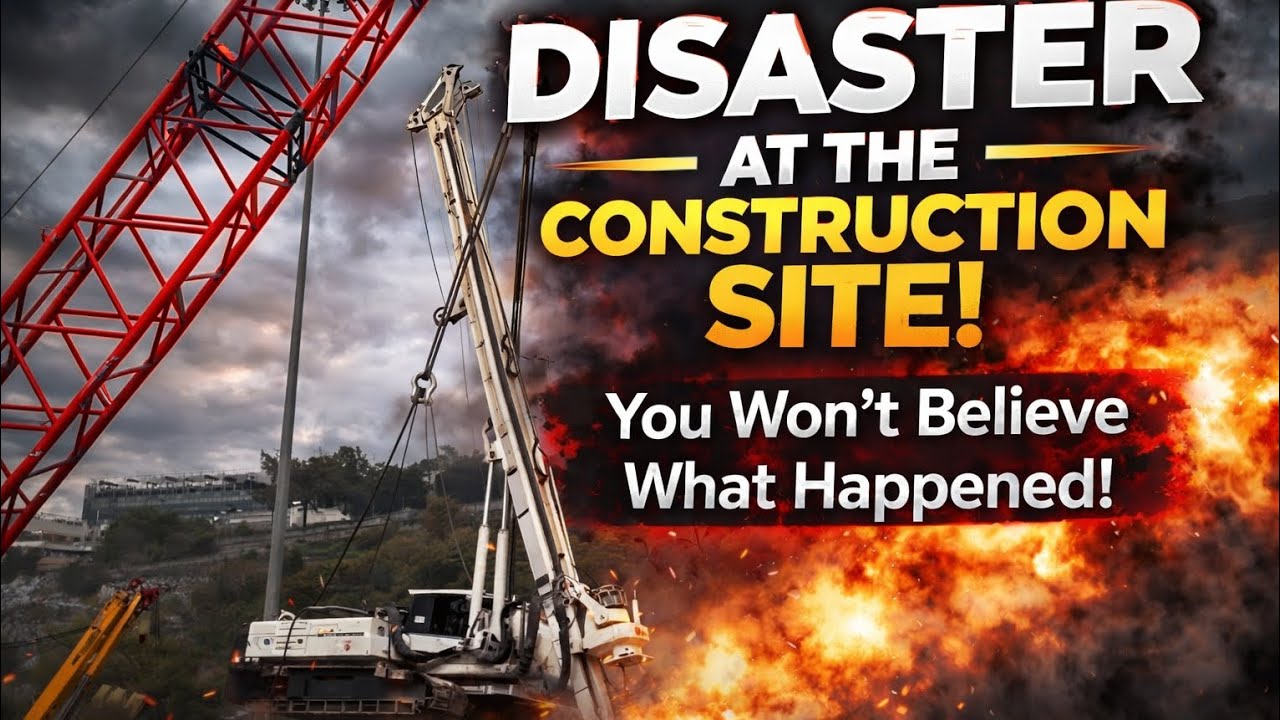 🔥DISASTER AT THE CONSTRUCTION SITE !!! 🔥