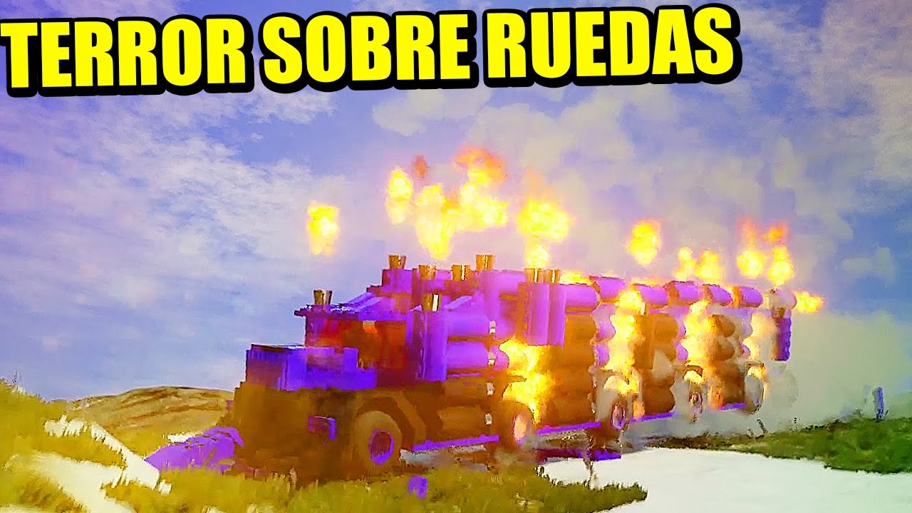 BRICK RIGS - EL TREN-CAMIÓN-COHETE... AVIÓN DE CRISTAL Y MÁS