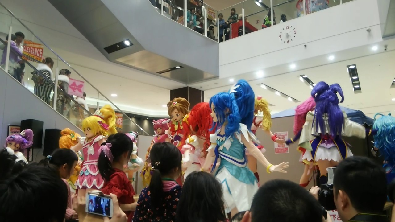 プリキュアオールスターズショー イオンモール 大和郡山 その3 (音量注意）