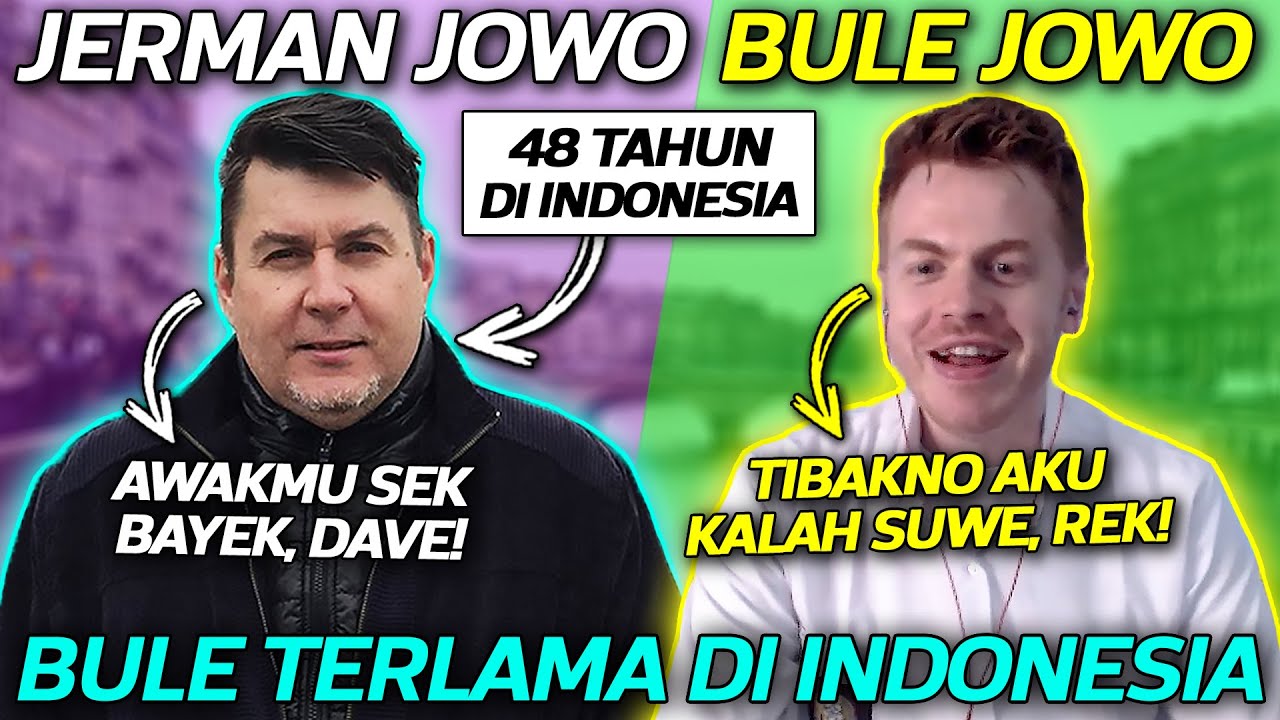 GILA!! Bule Ini Bahasa Ibunya Bukan Jerman atau Inggris Tapi Jawa dan Indonesia!!!