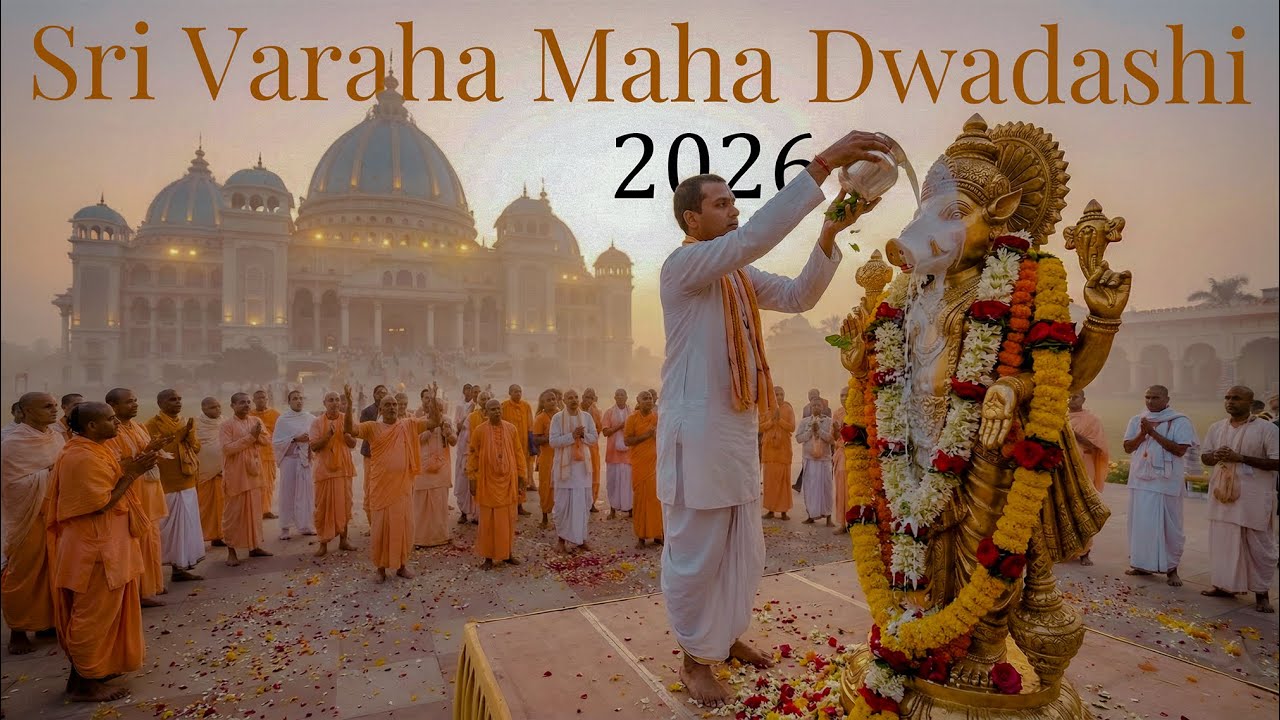 Sri Varaha Maha Dwadashi 2026 | Appearance day of Lord Sri Varaha Dev | ISKCON Mayapur | Mayapur TV