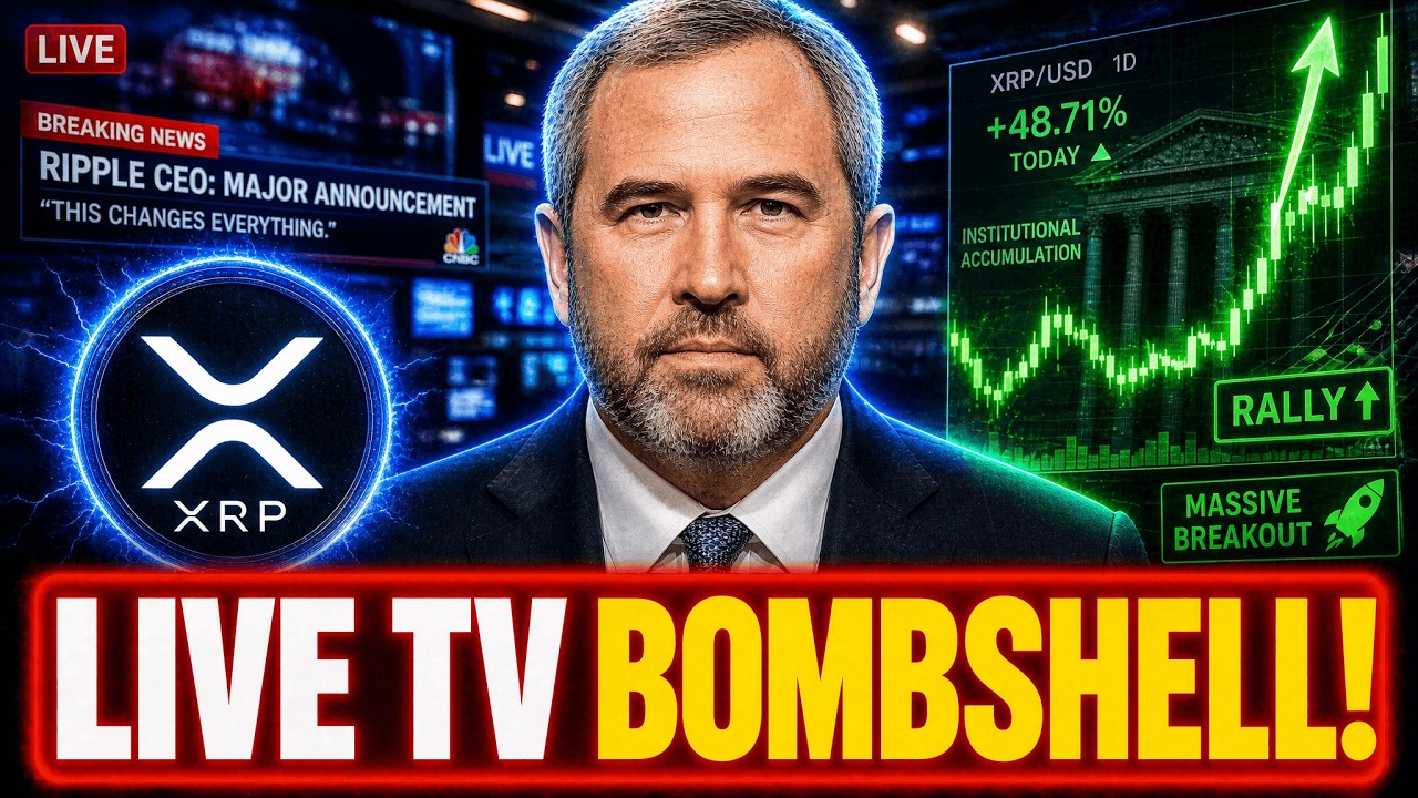 RIPPLE CEO JUST DROPPED IT ON LIVE TV! XRP HOLDERS PAY ATTENTION!
