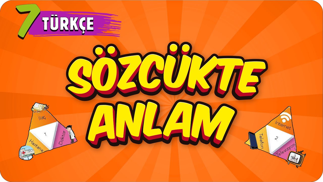 7. Sınıf Türkçe: SÖZCÜKTE ANLAM 