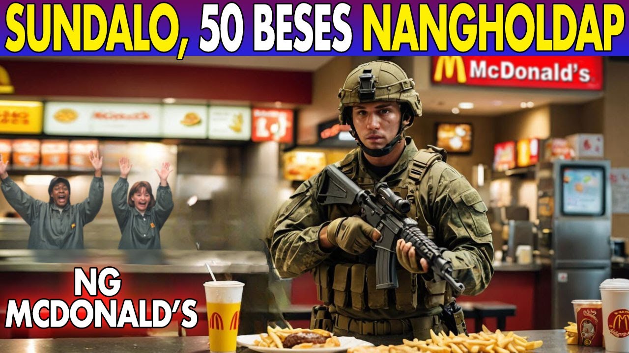 Ang U.S. SPECIAL FORCES MEMBER na 50 TIMES NANG_HOLDAP ng McDonalds Branches