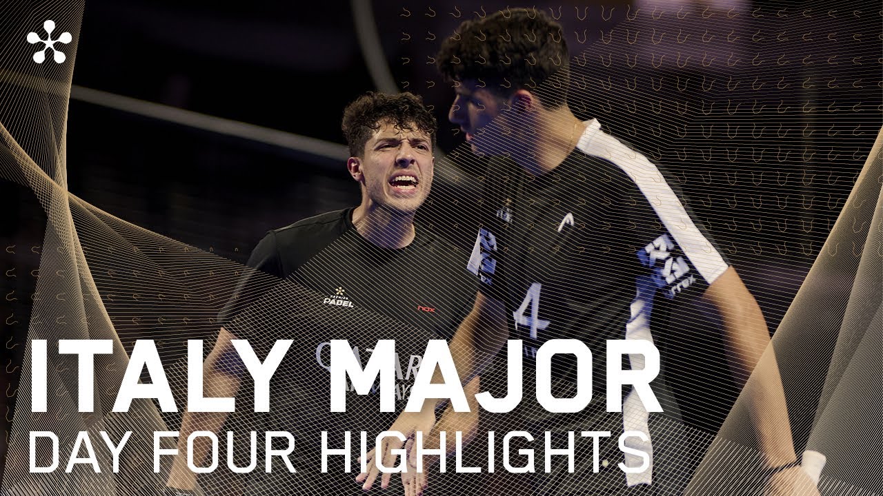 BNL Italy Major Premier Padel: Highlights day 4 (men)