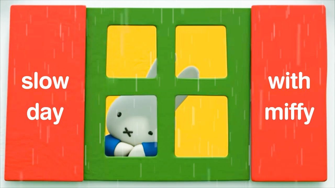 slow morning playlist 🌧️ chill with miffy in calm morning