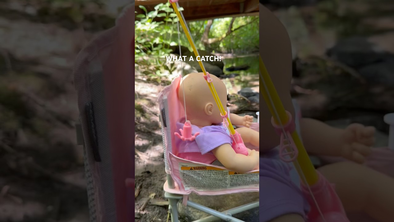 Baby Dolls Go Fishing #shorts