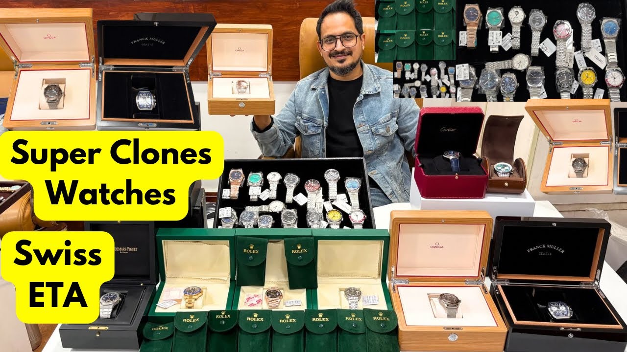 Super Clones Watches | Swiss ETA Watches | Luxury Times | Imported Watches with Boxes-Analog Watches