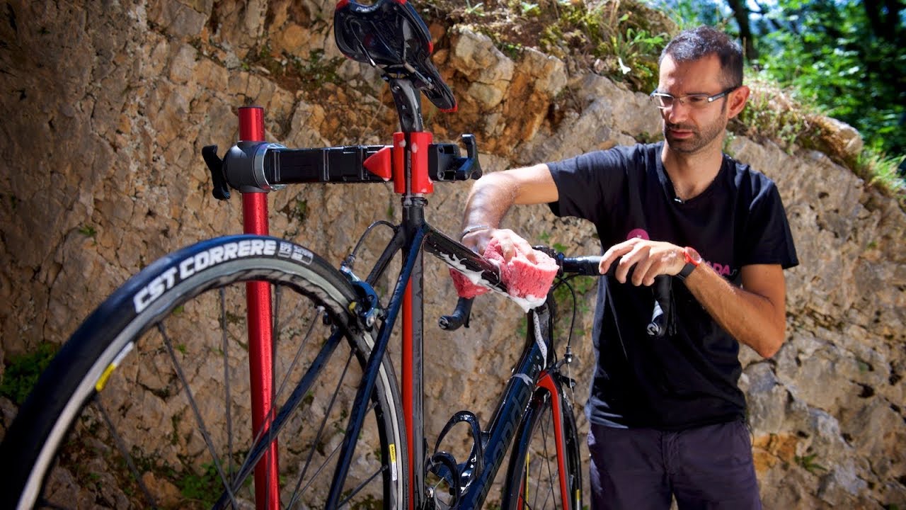 Lavaggio completo bici da strada