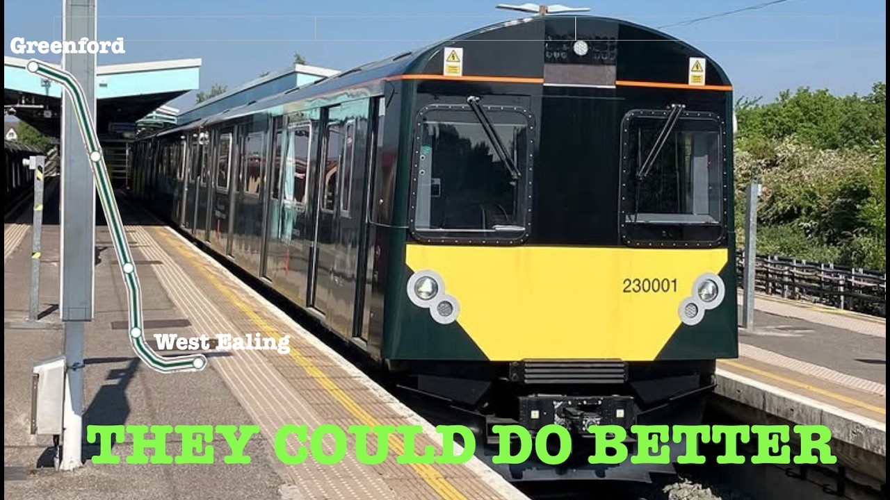 Fast charge train on the Greenford branch: What could have been