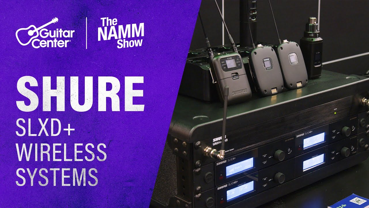 NEW Shure SLXD+ Wireless Systems Overview | NAMM 2026