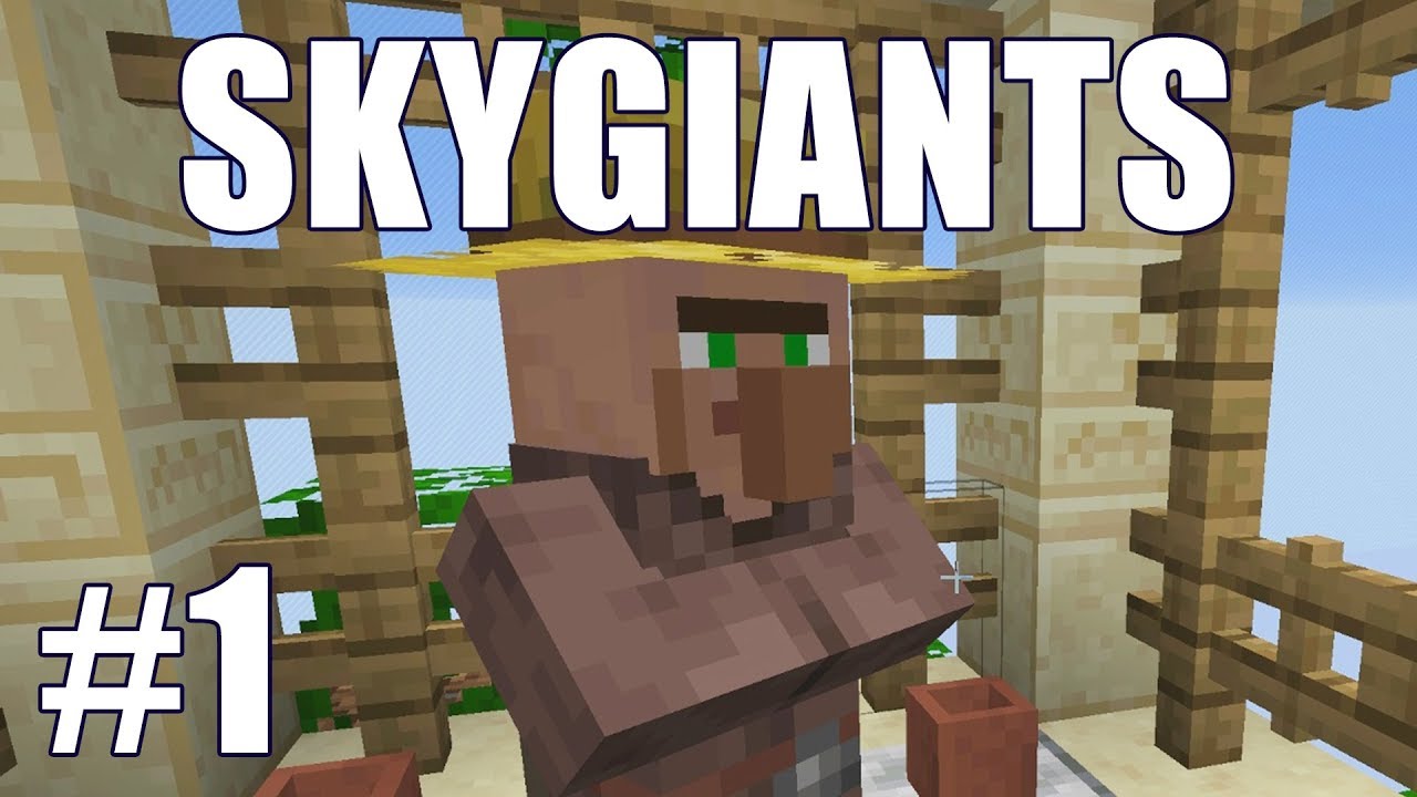 Minecraft - SkyGiants - Ep1 - Hieman vain hukassa