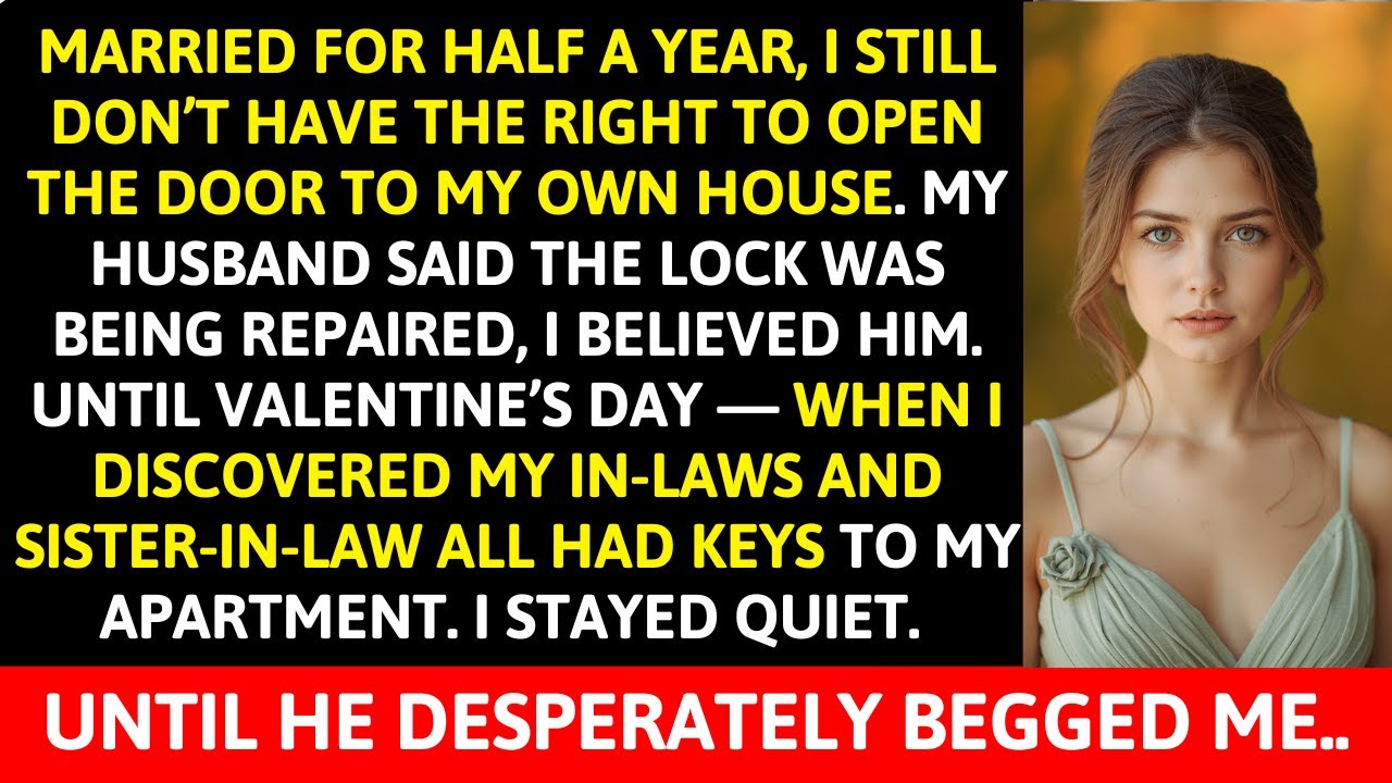 6 Months Into Marriage I Found Out My Husband’s Entire Family Had Keys to Our Apartment—But I Didn’t
