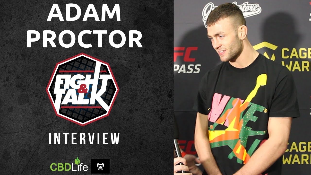 ADAM PROCTOR ON CAGE WARRIORS 112 VICTORY OVER FLEMINAS, SBG UK, CROWD SUPPORT, UFC DUBLIN & MORE...