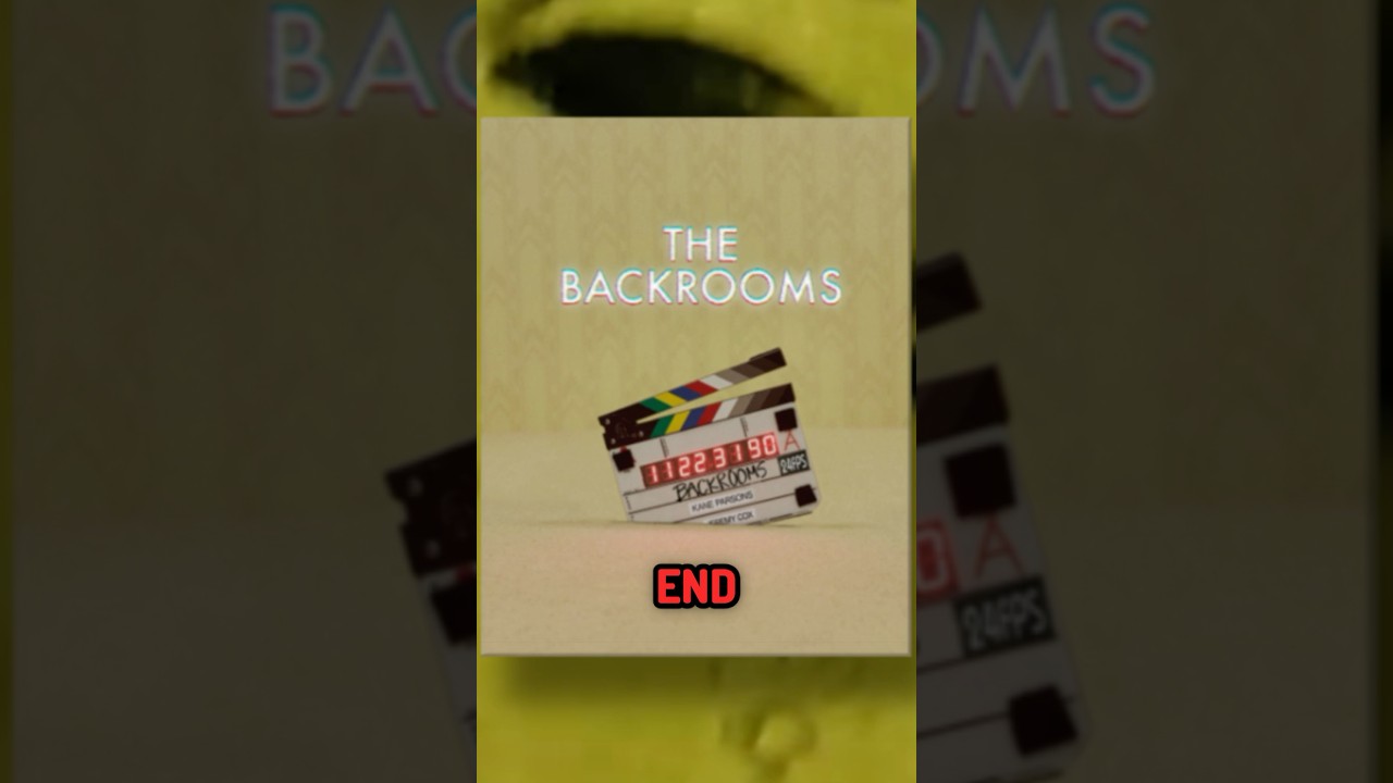 BACKROOMS Movie SET LEAKS! #backrooms #vhs