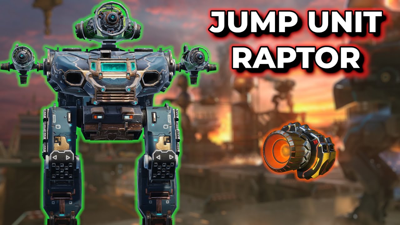WR - Jump Unit Raptor Fengbao Shifang - Horrible With Constant Lockdown From Enemies | War Robots