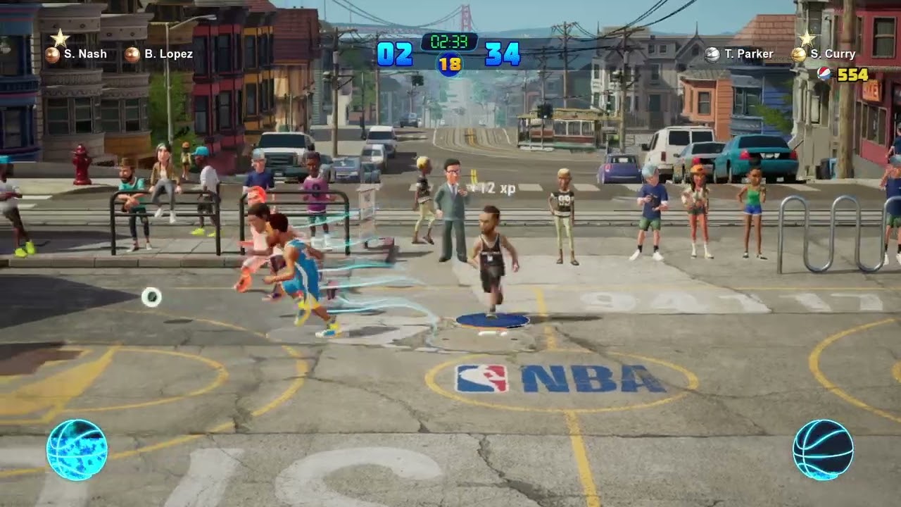 Площадки Nba 2k: Тони Паркер и Стефен Карри против Стива Нэша и Брука Лопеса!