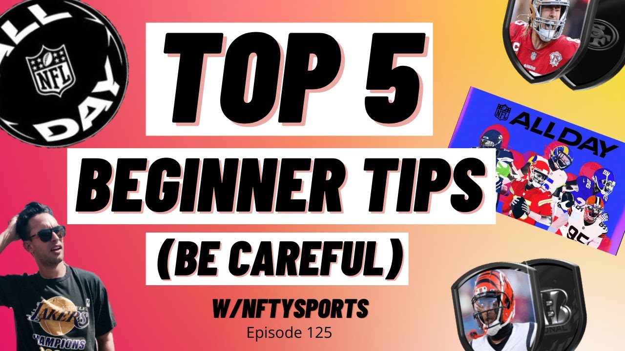 NFL All Day Explained (Part 2): Top 5 Beginner Tips (Be Careful) #nflallday #nfl #nft