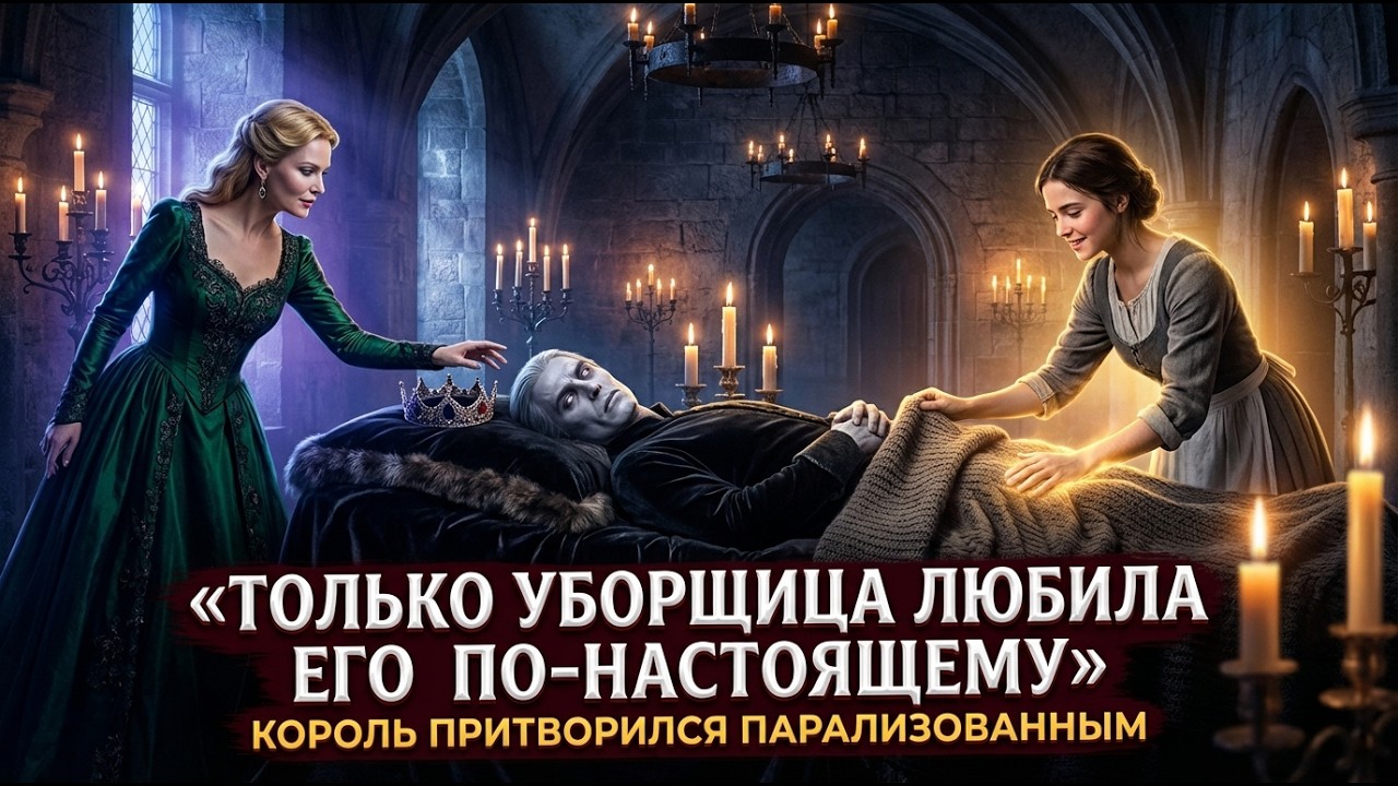 Король вампиров притворился парализованным, чтобы испытать свою невесту… Но только уборщица искренне