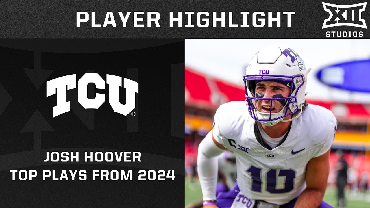 Josh Hoover 2024 Regular Season Highlights | 2024 Big 12 Football