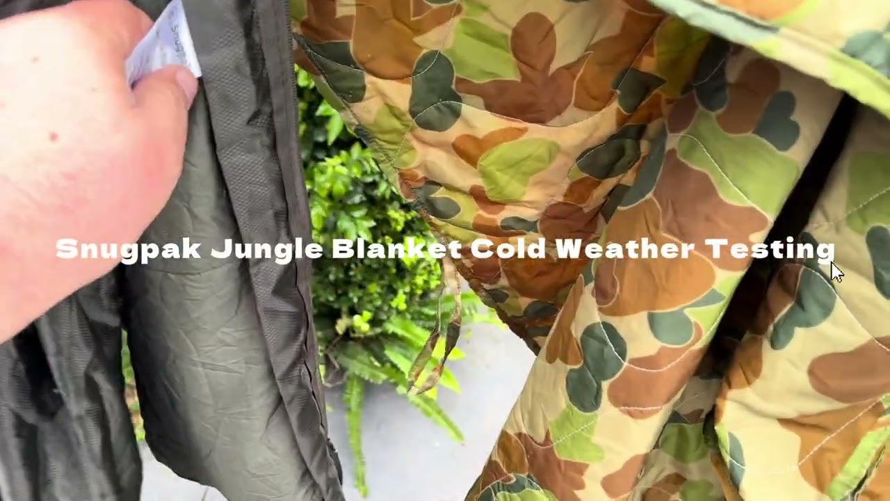 Snugpak Jungle Bag 3C (38F) Cold Weather Test