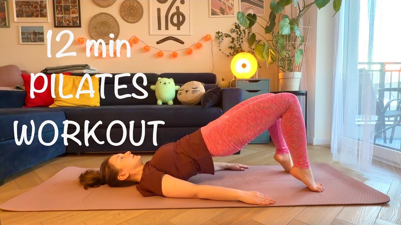 12 min Pilates Workout | Day 7 | no equipment 