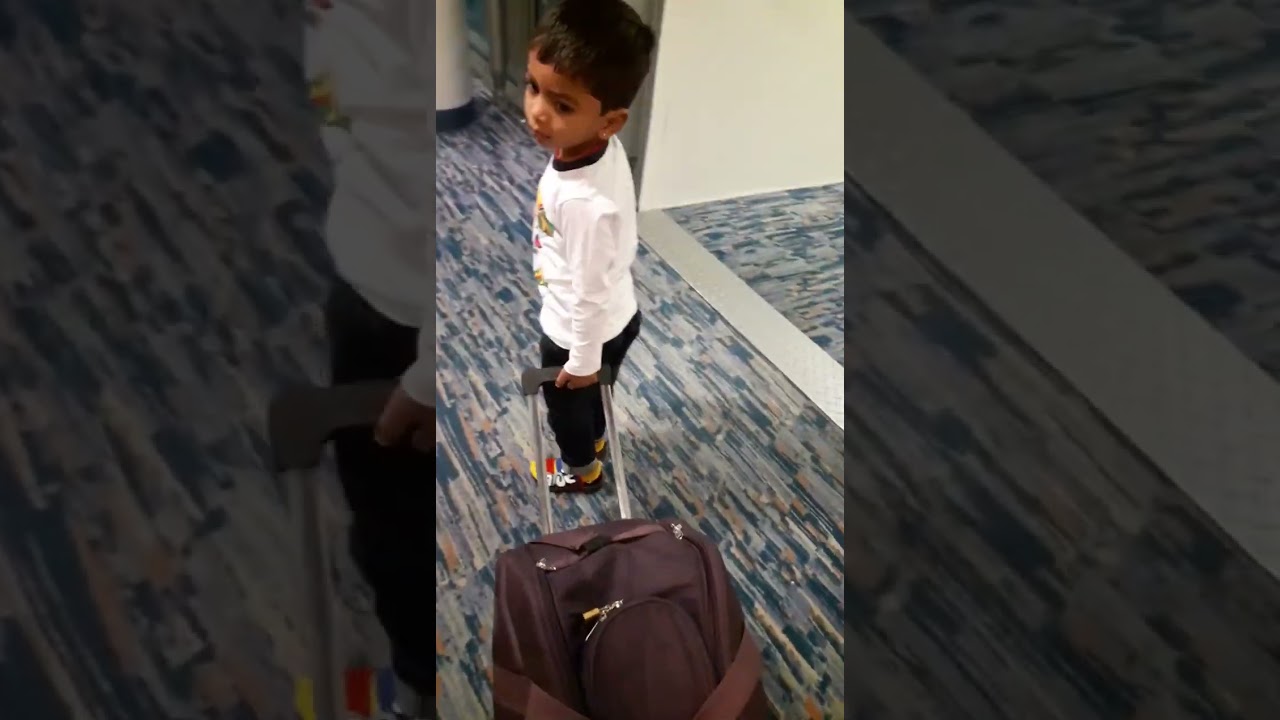 candy's first flight to USA  landed in Dubai