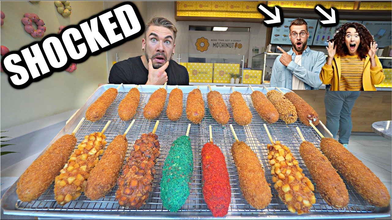THE BIGGEST CORN DOG EATING CHALLENGE IN WASHINGTON | Joel Hansen Raw
